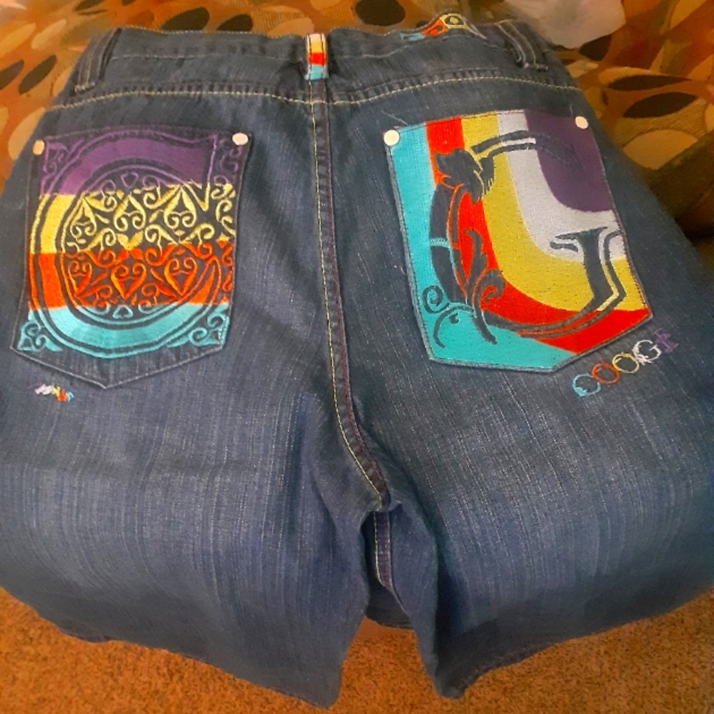 Coogi jean shorts. N.F.S. collection I started.